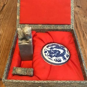 New: Japanese dragon stamp kit